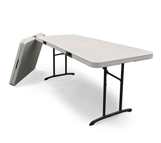折りたたみテーブル　W180cm×D75cm×H75cm